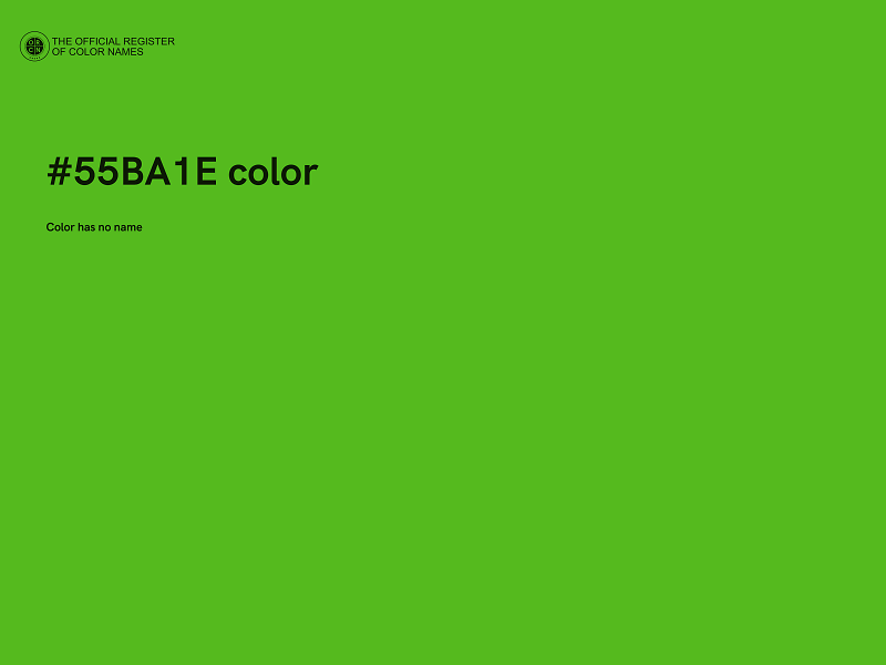 #55BA1E color image