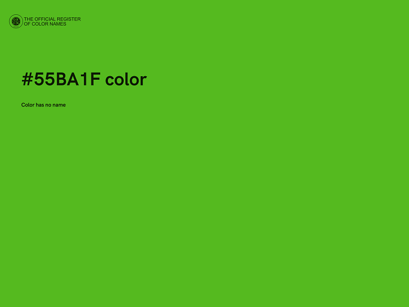 #55BA1F color image