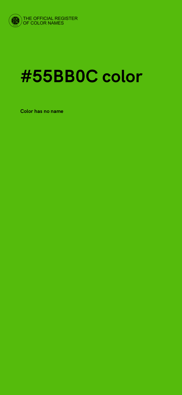 #55BB0C color image