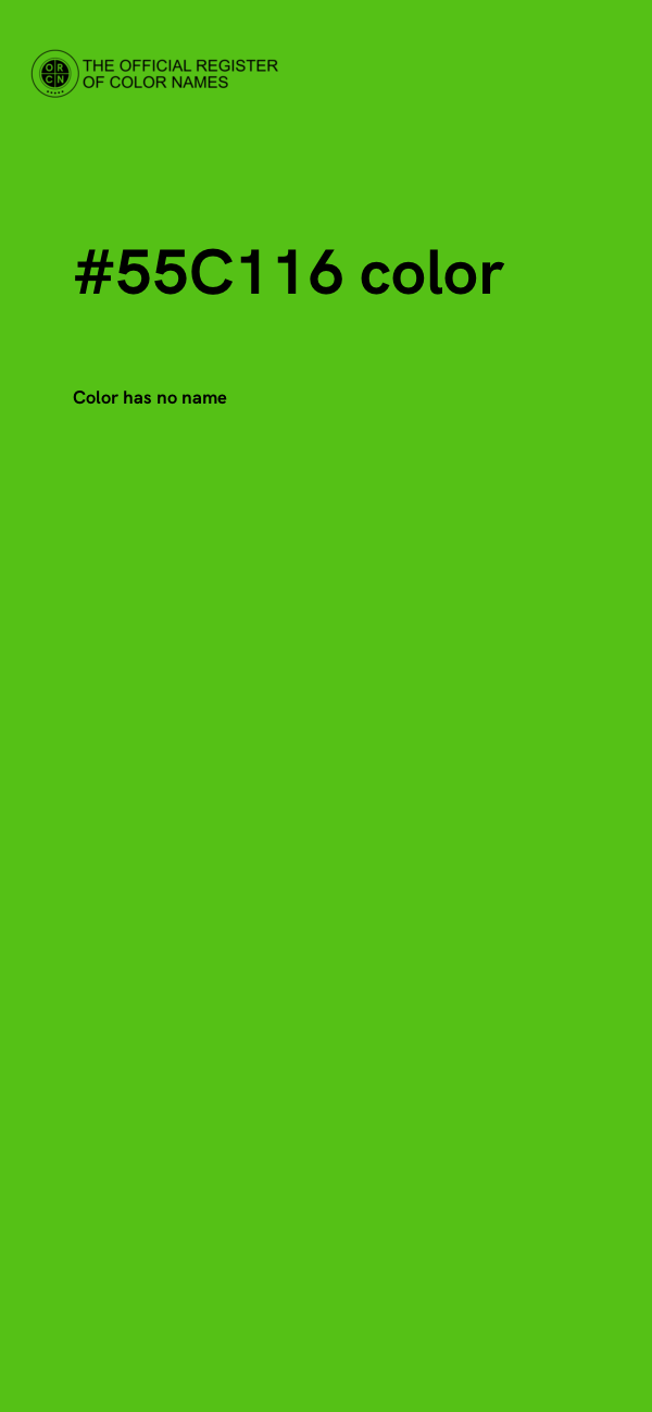 #55C116 color image