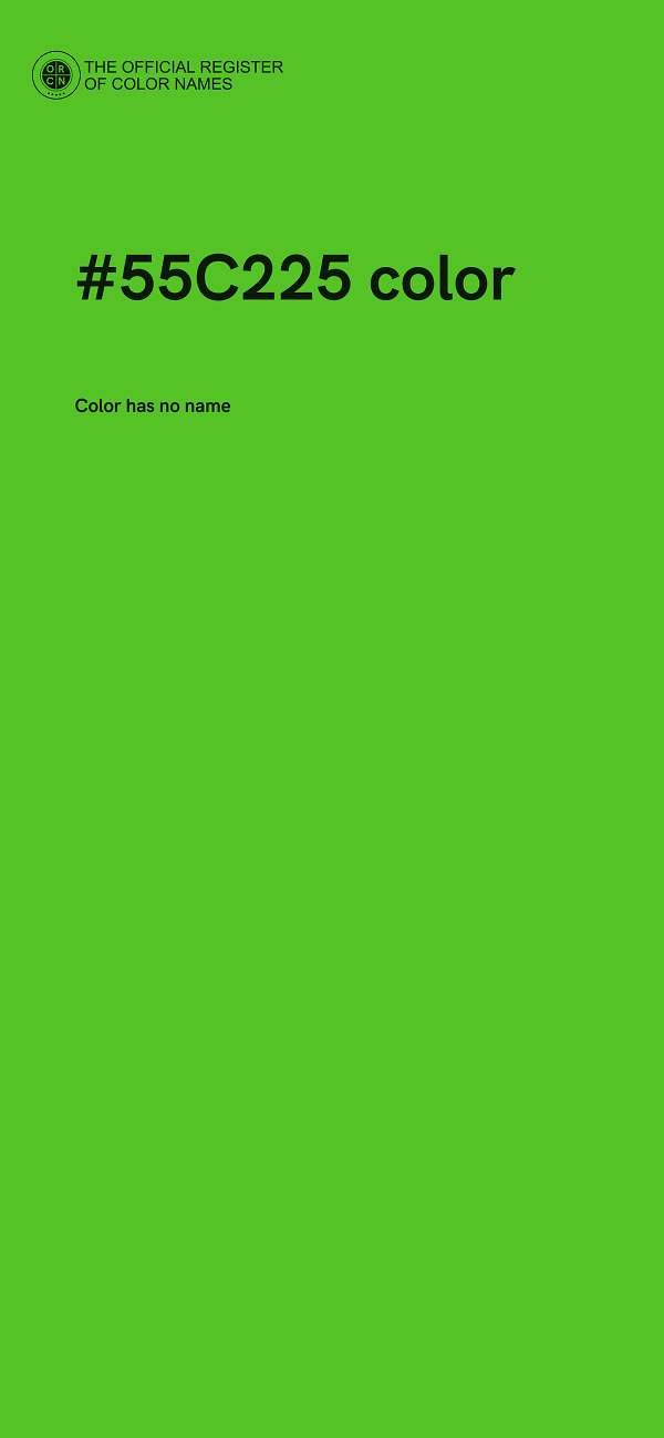 #55C225 color image