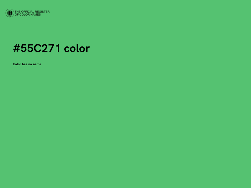 #55C271 color image