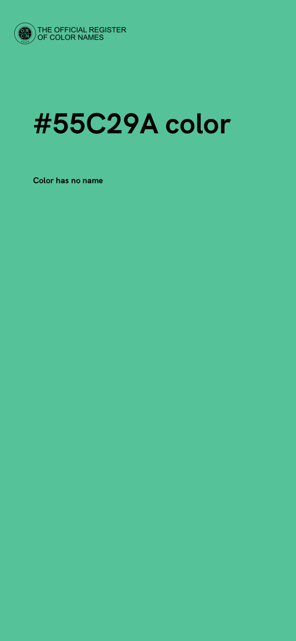 #55C29A color image
