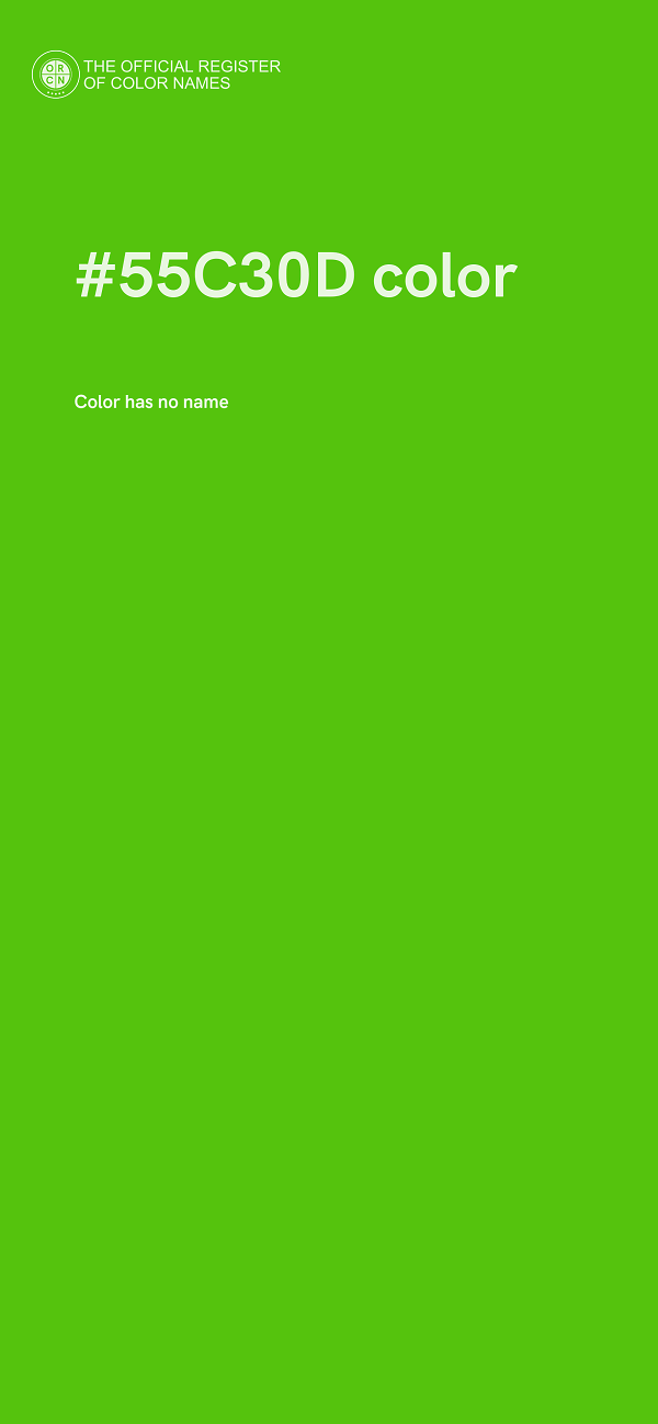#55C30D color image