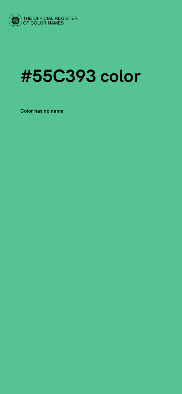 #55C393 color image