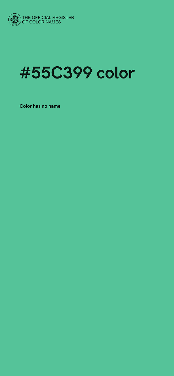 #55C399 color image