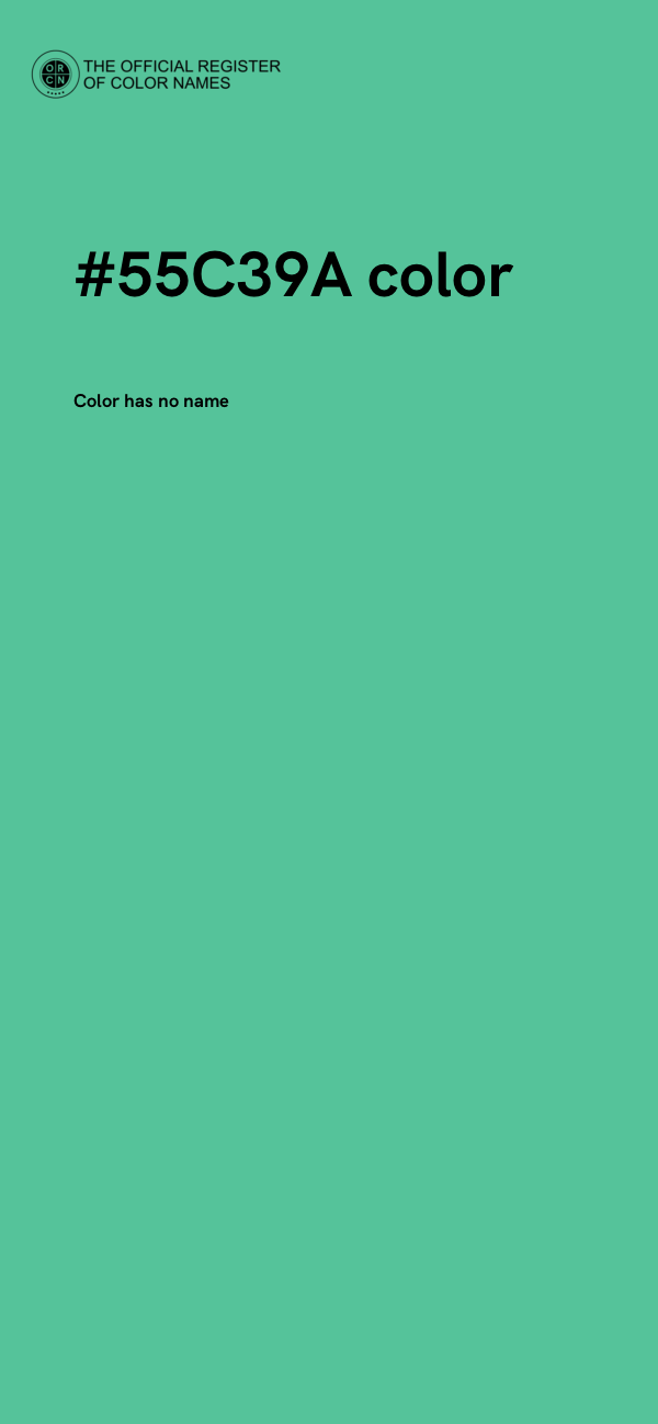 #55C39A color image