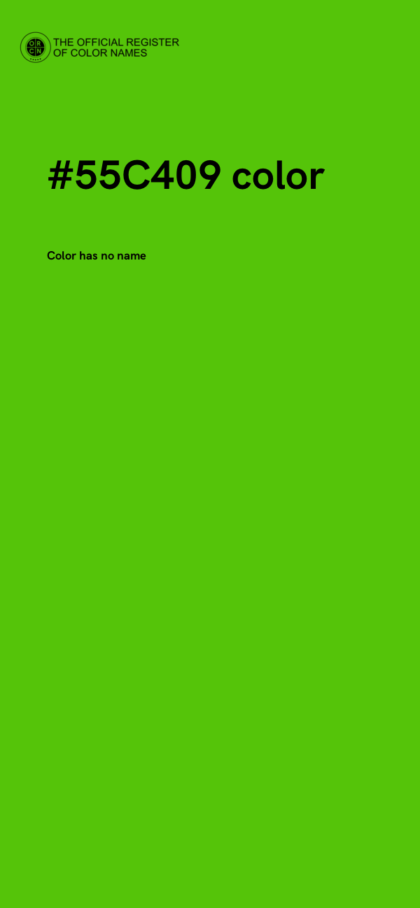 #55C409 color image
