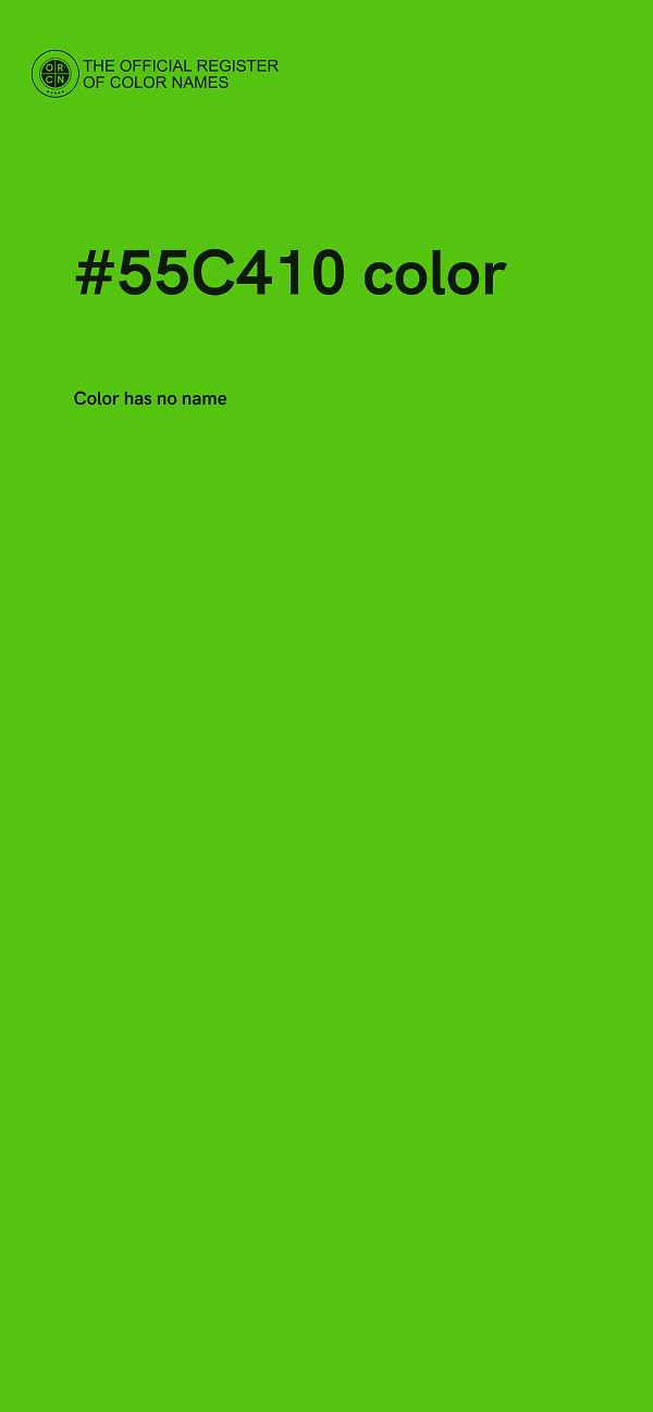 #55C410 color image