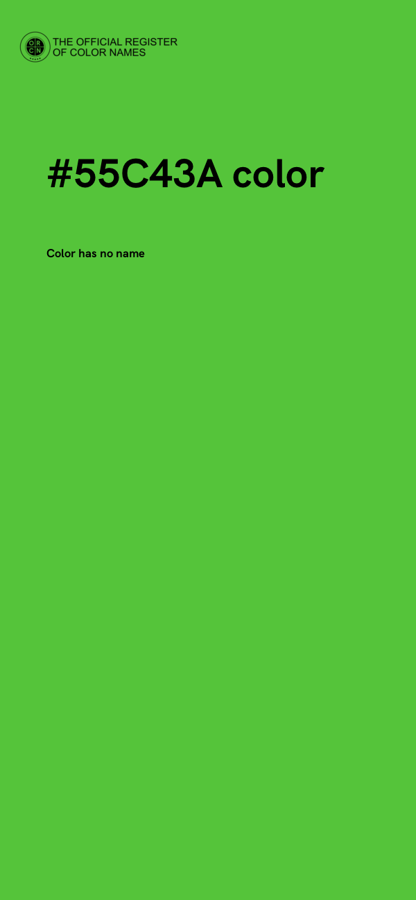 #55C43A color image