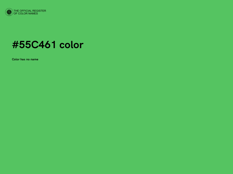 #55C461 color image