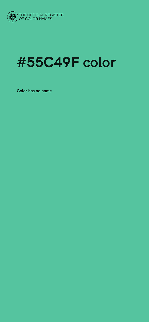 #55C49F color image