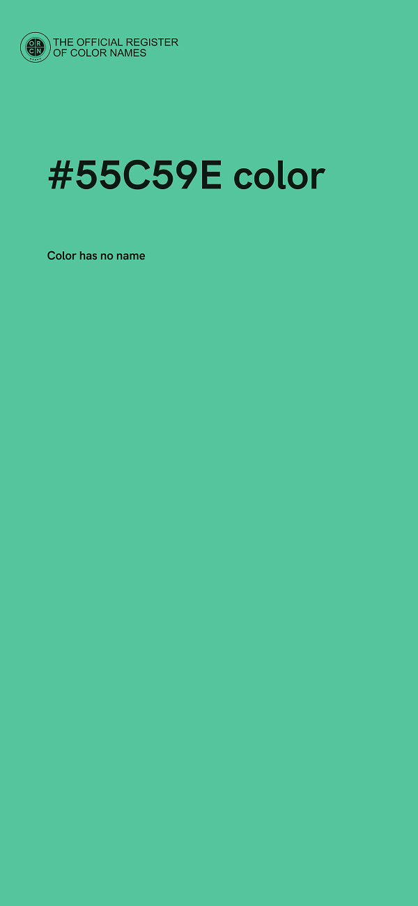 #55C59E color image