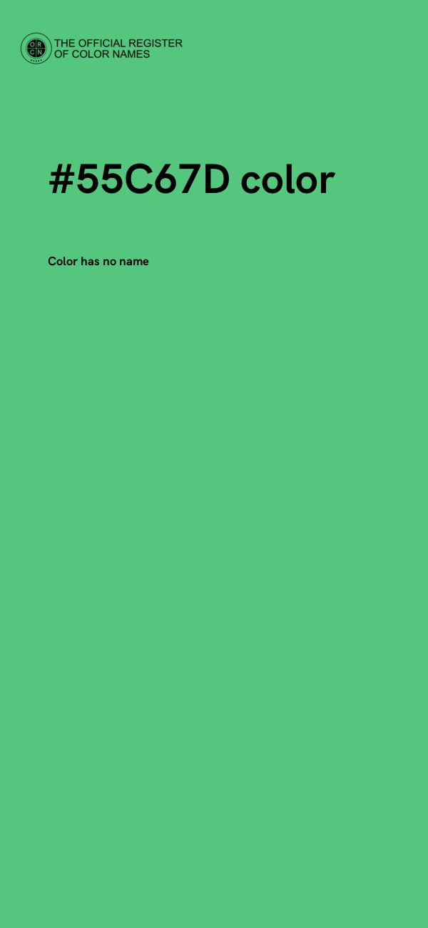 #55C67D color image
