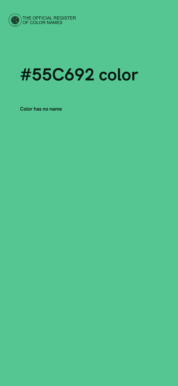 #55C692 color image
