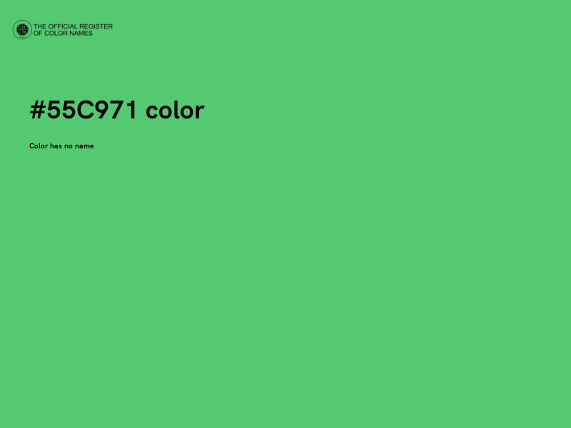 #55C971 color image