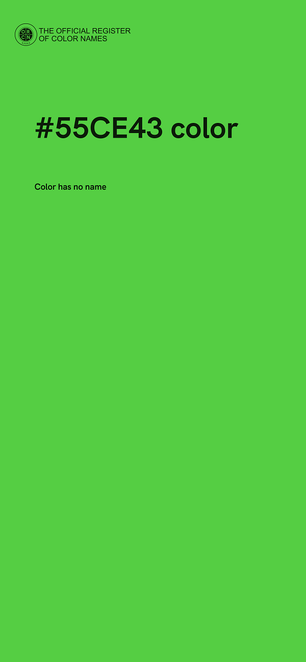 #55CE43 color image