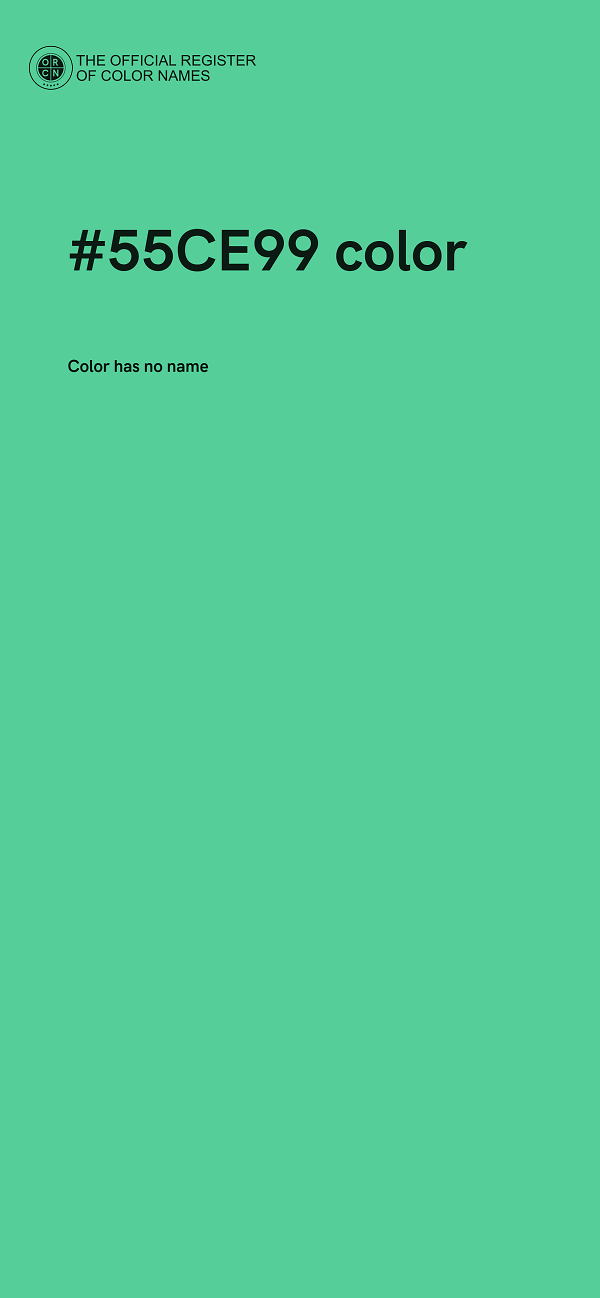 #55CE99 color image