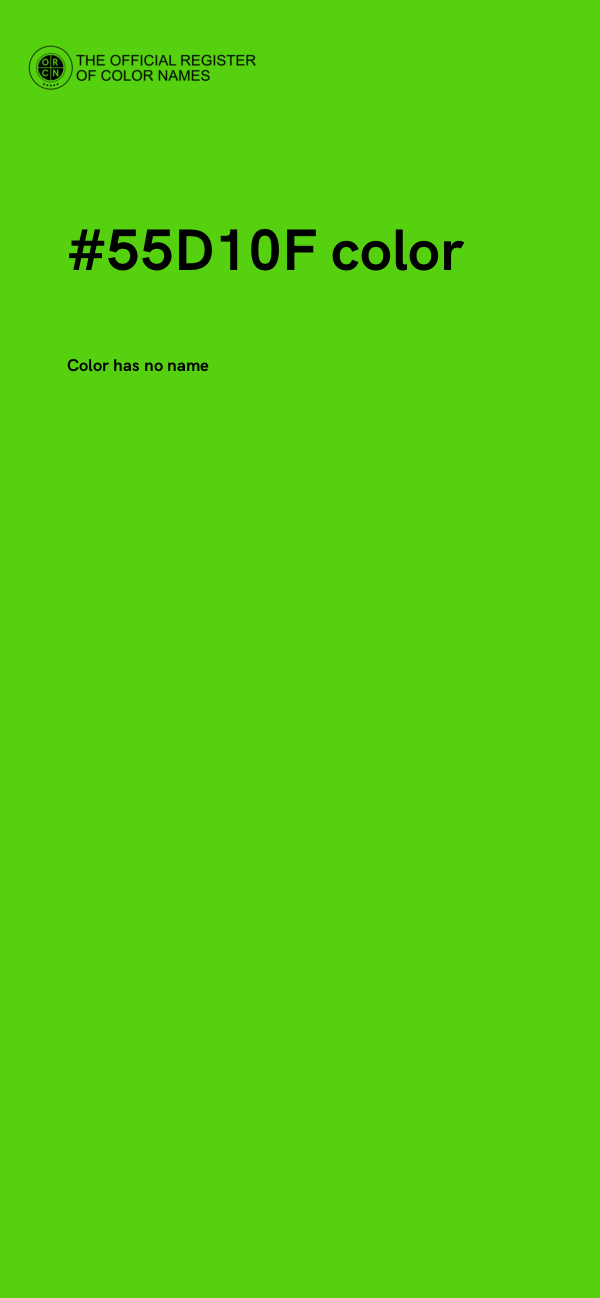 #55D10F color image
