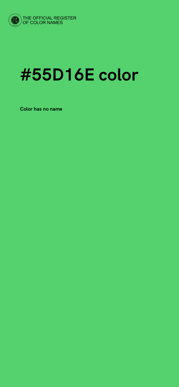#55D16E color image