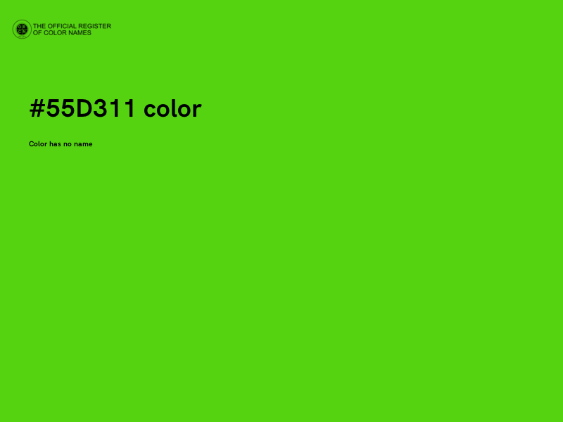 #55D311 color image