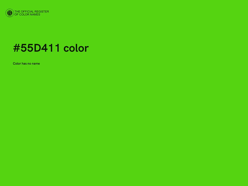 #55D411 color image