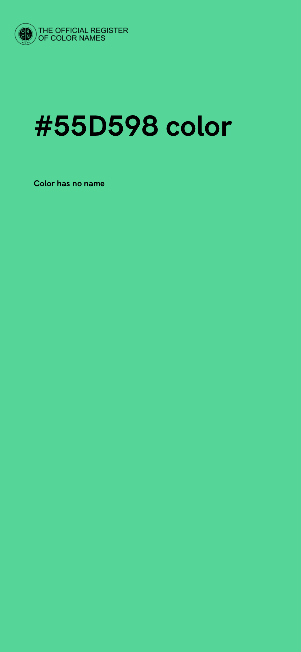 #55D598 color image