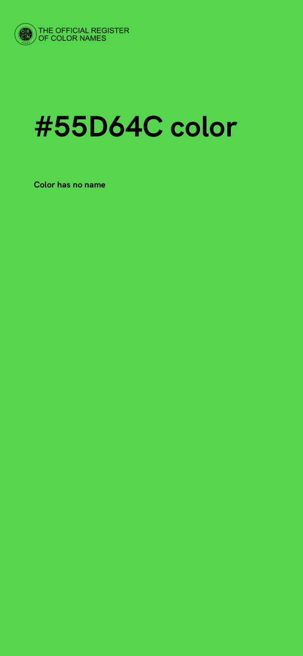 #55D64C color image