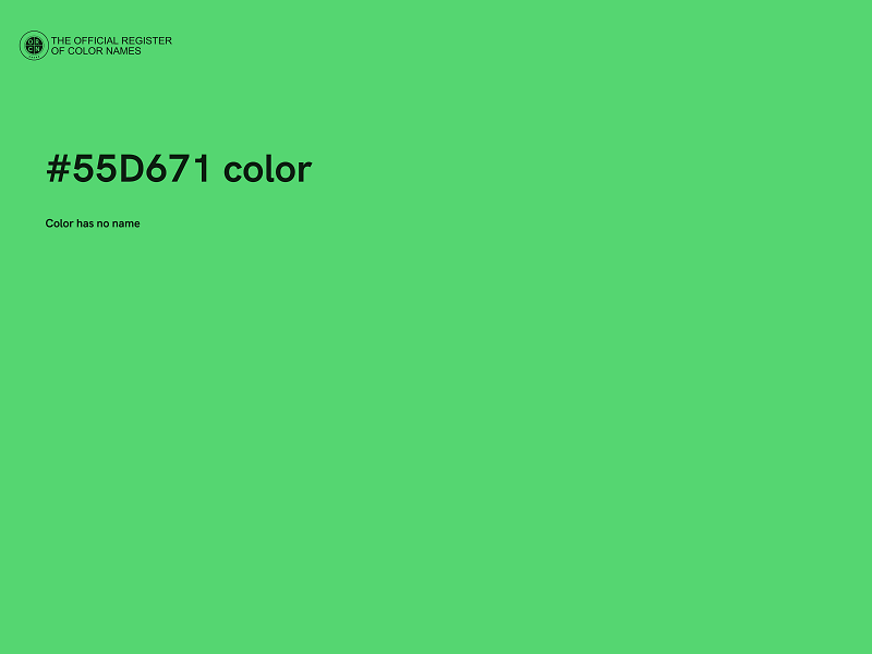 #55D671 color image