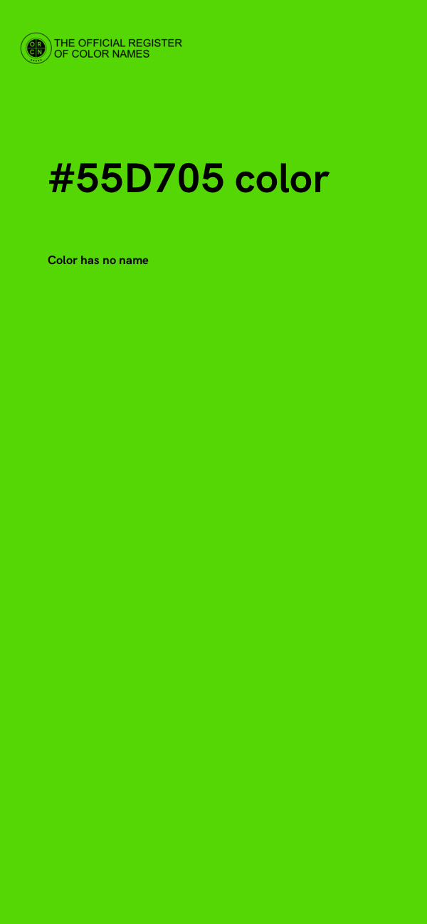 #55D705 color image