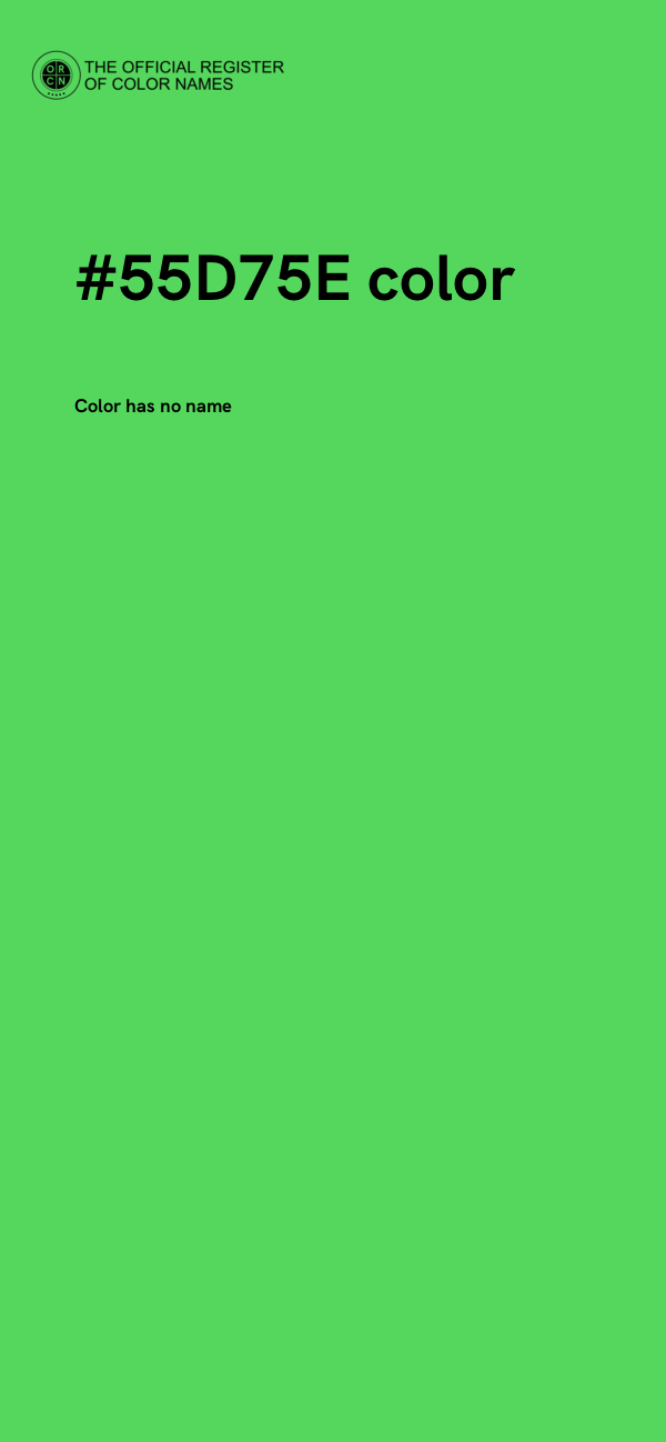 #55D75E color image