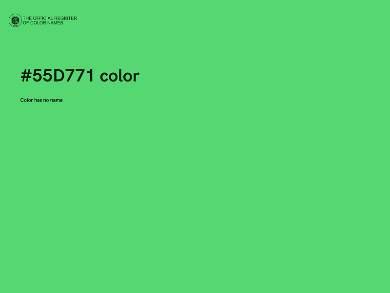 #55D771 color image