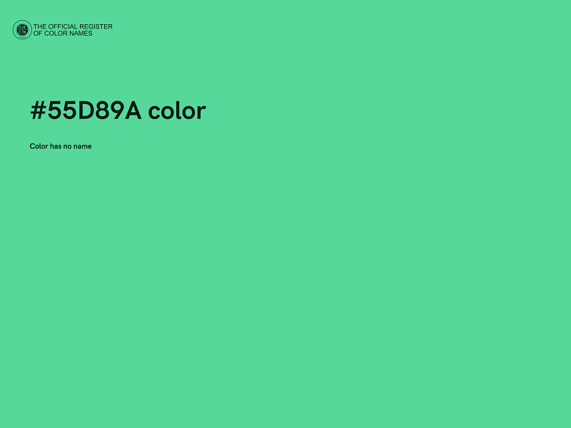 #55D89A color image