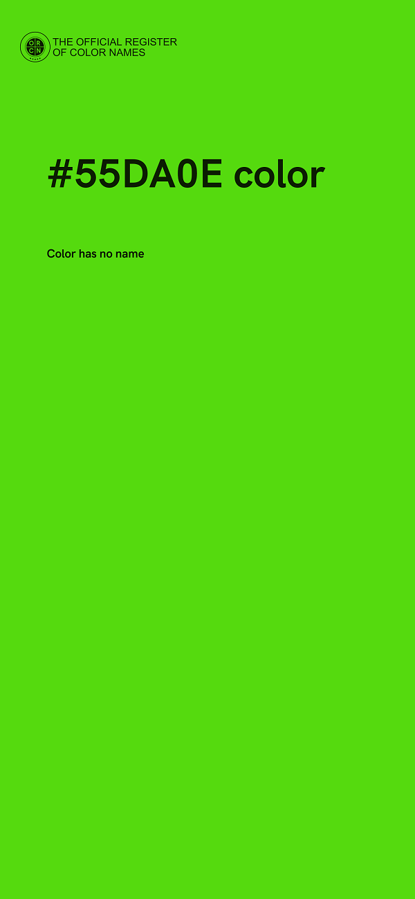 #55DA0E color image