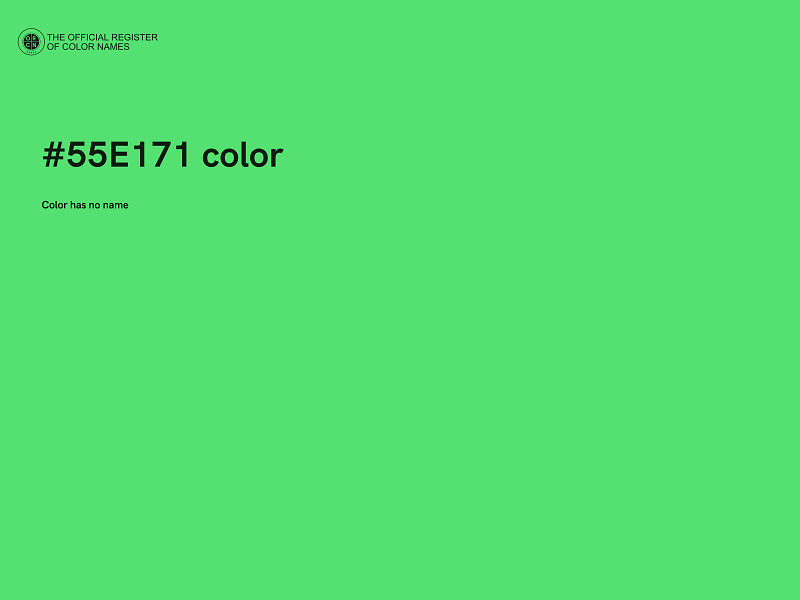 #55E171 color image