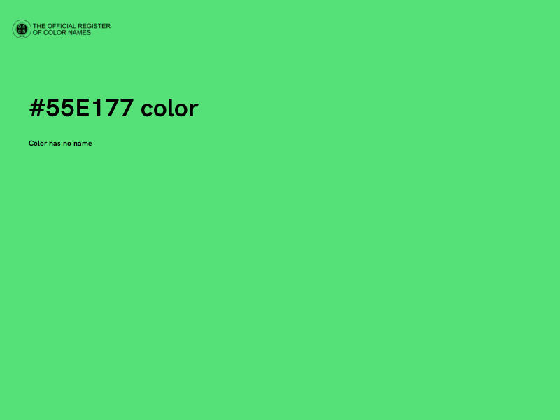 #55E177 color image