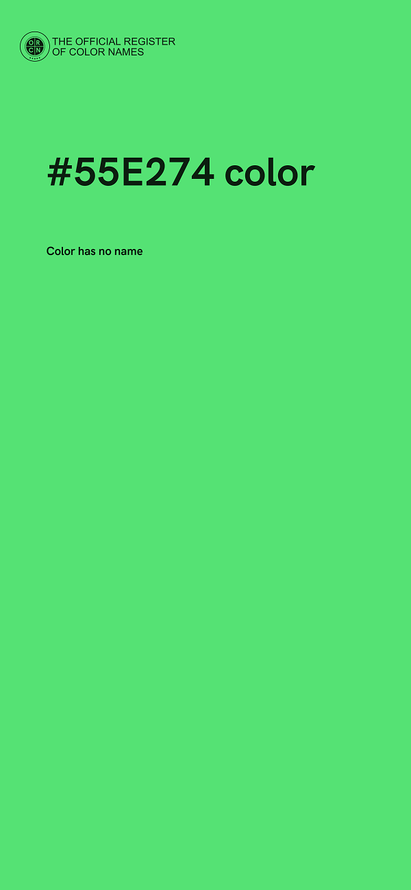 #55E274 color image