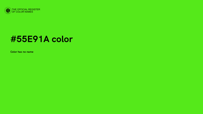 #55E91A color image