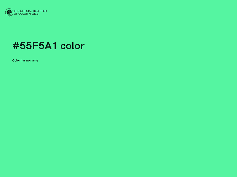 #55F5A1 color image