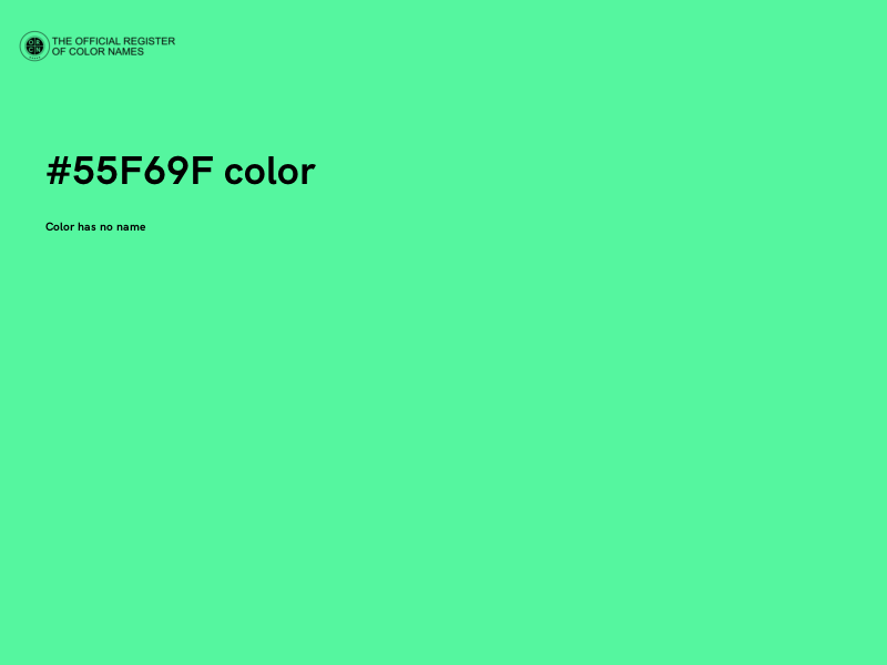 #55F69F color image