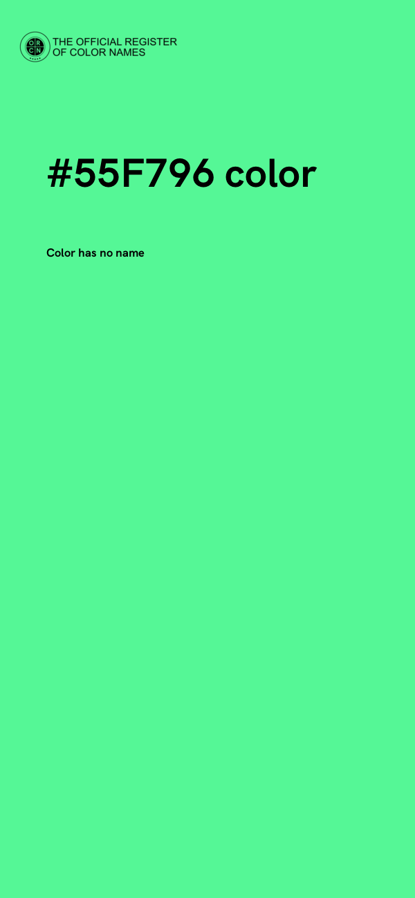 #55F796 color image