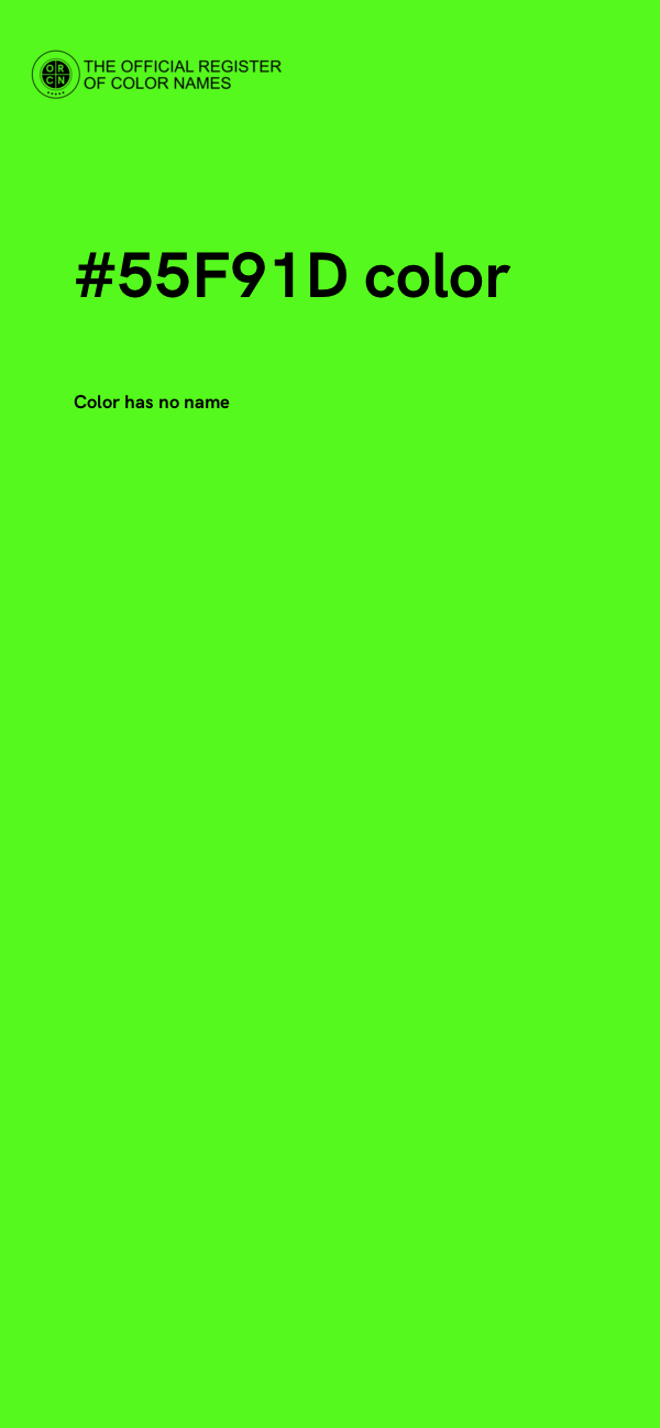 #55F91D color image
