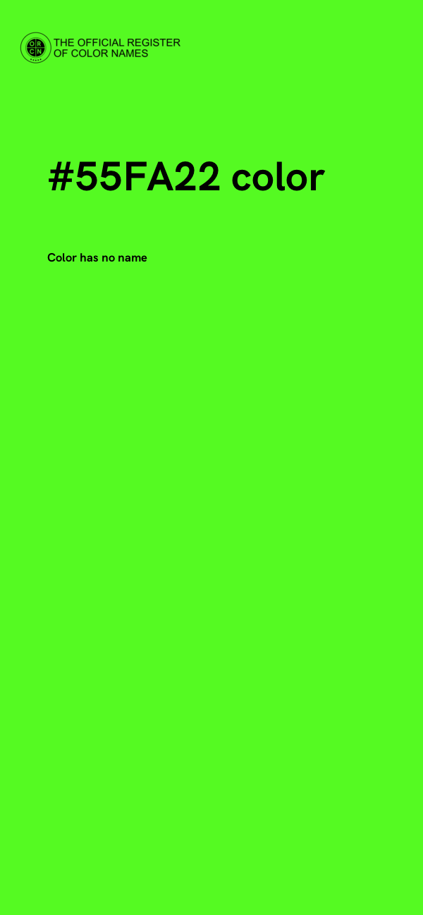 #55FA22 color image