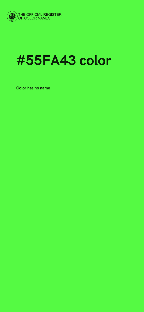 #55FA43 color image