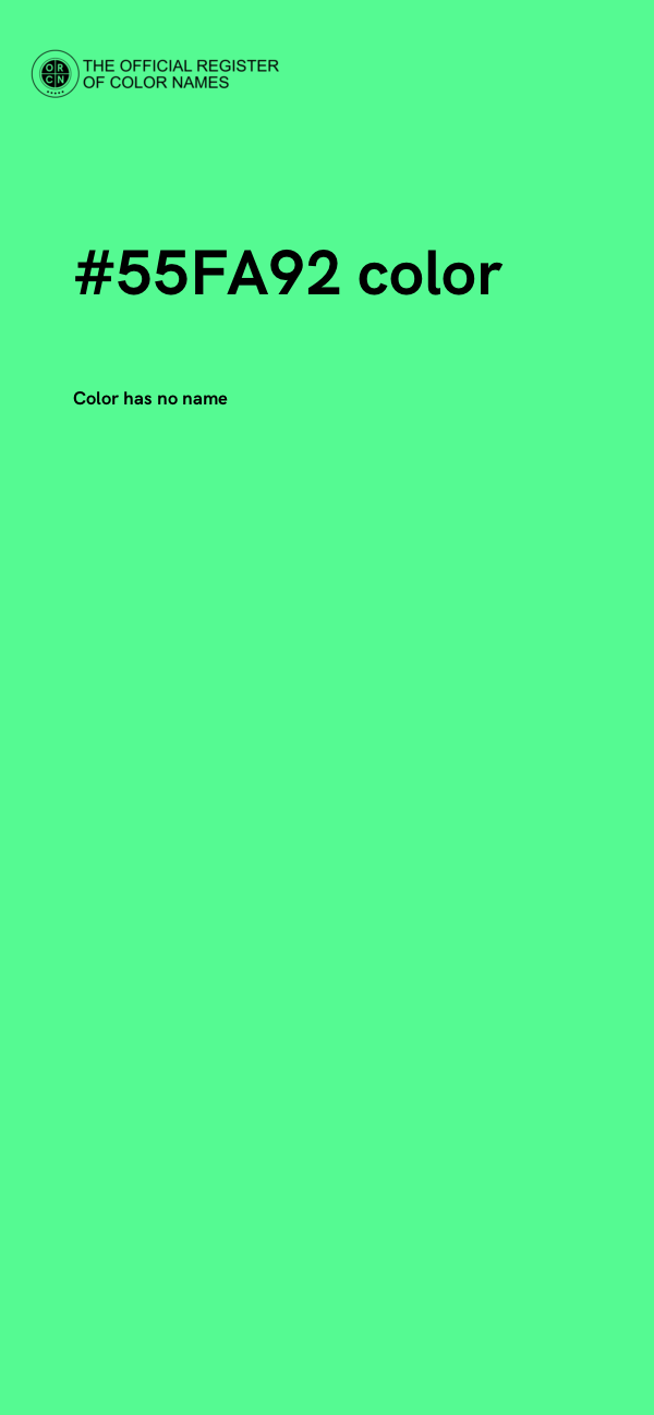 #55FA92 color image