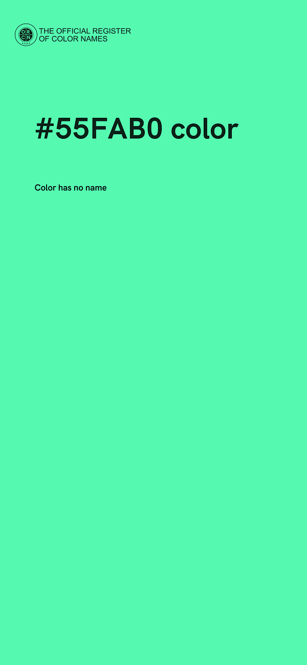 #55FAB0 color image