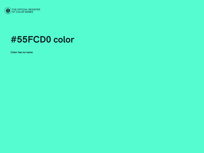 #55FCD0 color image