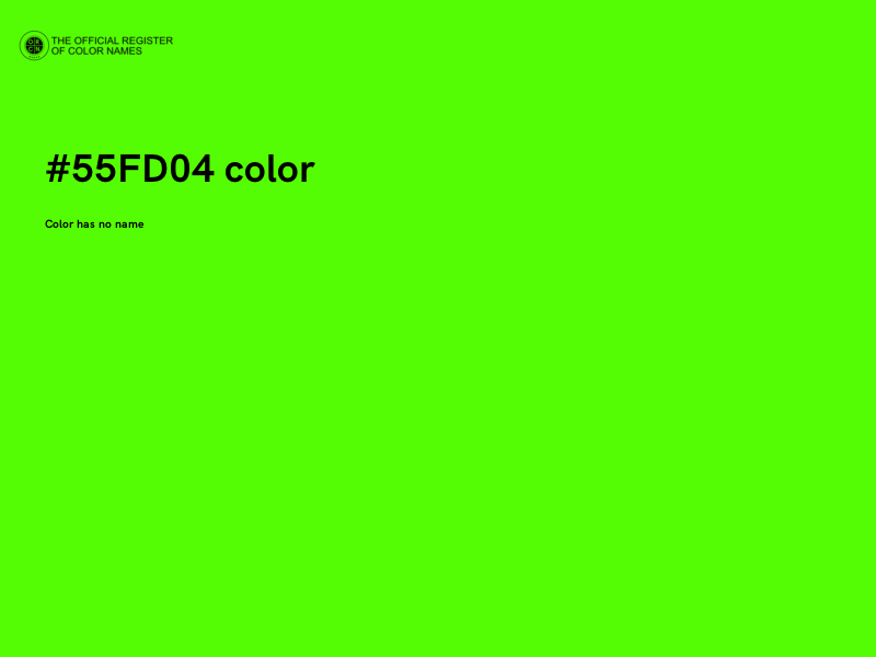 #55FD04 color image