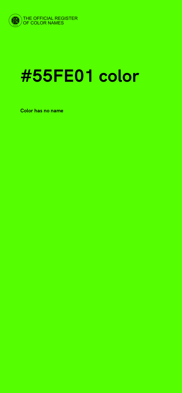 #55FE01 color image