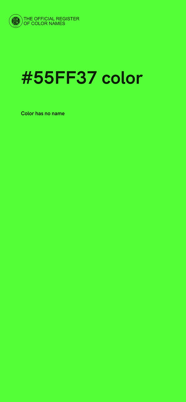 #55FF37 color image